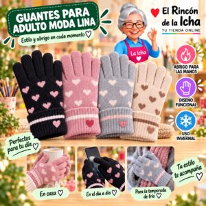 RI-ML-02076 Guantes para Adulto Moda Lina Diseño 950855
