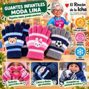 RI-ML-02079 Guantes Infantiles Moda Lina Diseño 951148