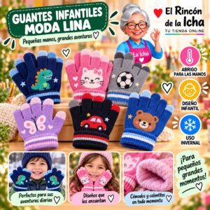 RI-ML-02081 Guantes Infantiles Moda Lina Diseño 951153