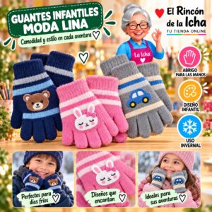 RI-ML-02086 Guantes Infantiles Moda Lina Diseño 950870