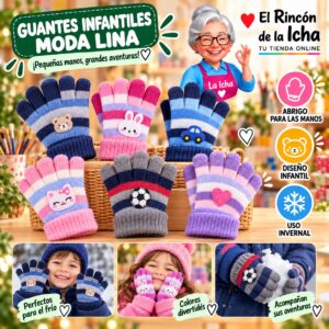 RI-ML-02088 Guantes Infantiles Moda Lina Diseño 951335