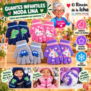 RI-ML-02091 Guantes Infantiles Moda Lina Diseño 950869