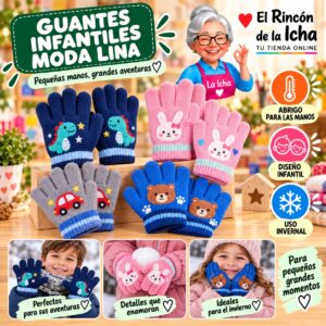 RI-ML-02092 Guantes Infantiles Moda Lina Diseño 950621
