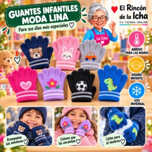 RI-ML-02096 Guantes Infantiles Moda Lina Diseño 951163