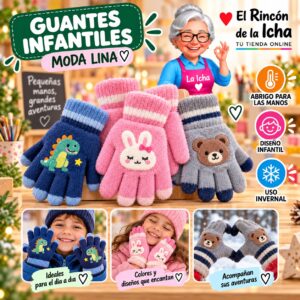 RI-ML-02100 Guantes Infantiles Moda Lina Diseño 950864
