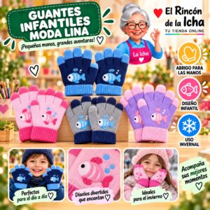 RI-ML-02101 Guantes Infantiles Moda Lina Diseño 951159