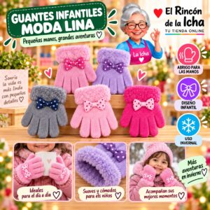 RI-ML-02106 Guantes Infantiles Moda Lina Diseño 951322