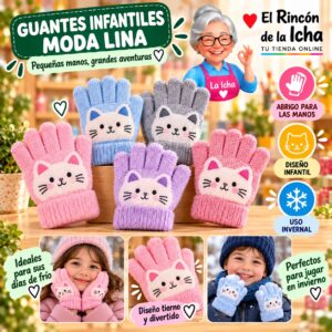 RI-ML-02111 Guantes Infantiles Moda Lina Diseño 951328