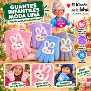 RI-ML-02112 Guantes Infantiles Moda Lina Diseño 951329