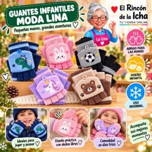 RI-ML-02120 Guantes Infantiles Moda Lina Diseño 951331