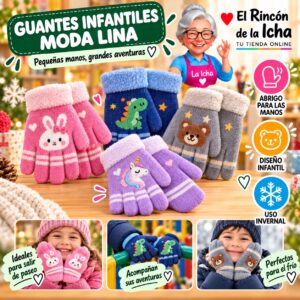 RI-ML-02121 Guantes Infantiles Moda Lina Diseño 950609