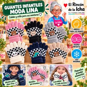 RI-ML-02122 Guantes Infantiles Moda Lina Diseño 951332