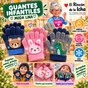 RI-ML-02125 Guantes Infantiles Moda Lina Diseño 951003