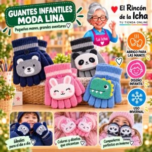 RI-ML-02128 Guantes Infantiles Moda Lina Diseño 950605