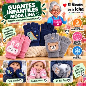 RI-ML-02129 Guantes Infantiles Moda Lina Diseño 950606