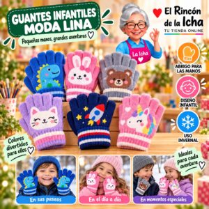 RI-ML-02131 Guantes Infantiles Moda Lina Diseño 950613