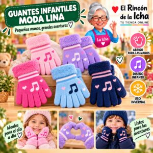 RI-ML-02132 Guantes Infantiles Moda Lina Diseño 950866