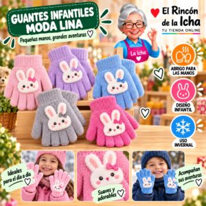 RI-ML-02133 Guantes Infantiles Moda Lina Diseño 951157