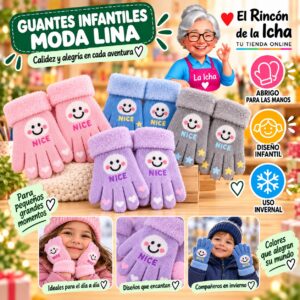 RI-ML-02134 Guantes Infantiles Moda Lina Diseño 950867