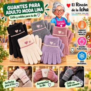 RI-ML-02136 Guantes para Adulto Moda Lina Diseño 950907