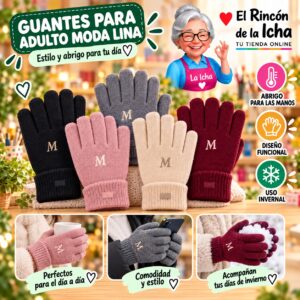 RI-ML-02137 Guantes para Adulto Moda Lina Diseño 951184