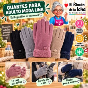 RI-ML-02140 Guantes para Adulto Moda Lina Diseño 951340