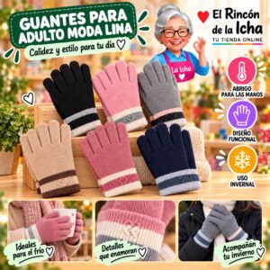 RI-ML-02142 Guantes para Adulto Moda Lina Diseño 951048