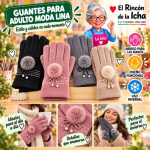 RI-ML-02144 Guantes para Adulto Moda Lina Diseño 951050