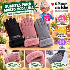 RI-ML-02146 Guantes para Adulto Moda Lina Diseño 950636