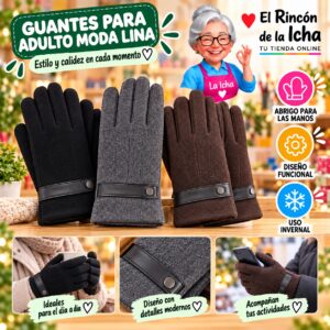 RI-ML-02147 Guantes para Adulto Moda Lina Diseño 950640