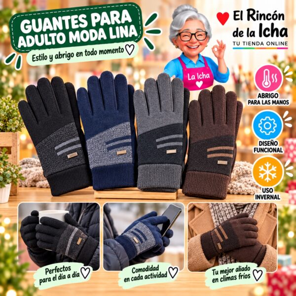 RI-ML-02148 Guantes para Adulto Moda Lina Diseño 950642