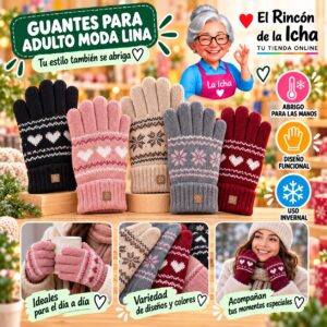 RI-ML-02154 Guantes para Adulto Moda Lina Diseño 950911