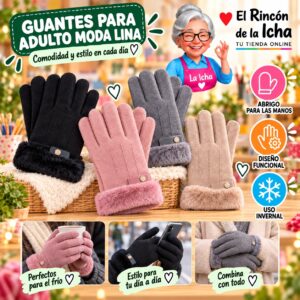RI-ML-02163 Guantes para Adulto Moda Lina Diseño 951345