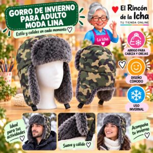 RI-ML-02167 Gorro de Invierno para Adulto Moda Lina Diseño 950918