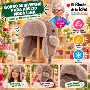 RI-ML-02171 Gorro de Invierno para Adulto Moda Lina Diseño 950954