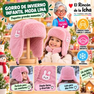 RI-ML-02174 Gorro de Invierno Infantil Moda Lina Diseño 950917