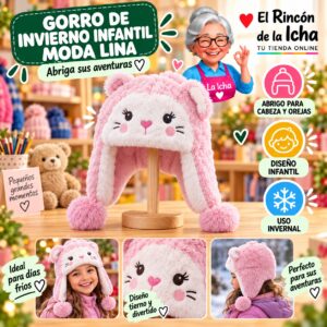 RI-ML-02176 Gorro de Invierno Infantil Moda Lina Diseño 951190