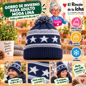 RI-ML-02211 Gorro de Invierno para Adulto Moda Lina Diseño 950264