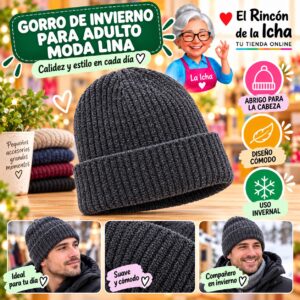 Gorro de Invierno para Adulto Moda Lina Diseño 950805