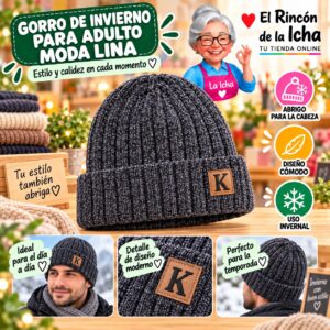 Gorro de Invierno para Adulto Moda Lina Diseño 950810
