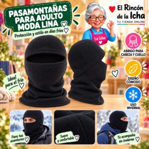 Pasamontañas para Adulto Moda Lina Diseño 951409