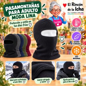 Pasamontañas para Adulto Moda Lina Diseño 951238