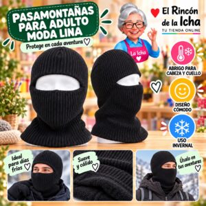 Pasamontañas para Adulto Moda Lina Diseño 951239