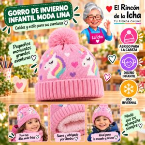 RI-ML-02260 Gorro de Invierno Infantil Moda Lina Diseño 951357
