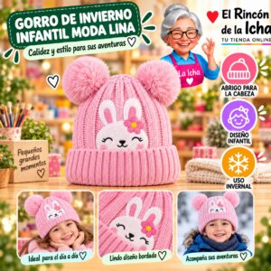 RI-ML-02271 Gorro de Invierno Infantil Moda Lina Diseño 951364