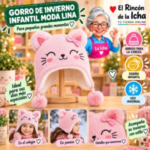RI-ML-02272 Gorro de Invierno Infantil Moda Lina Diseño 950752