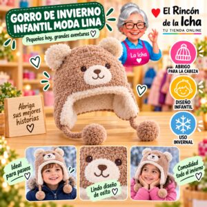 RI-ML-02273 Gorro de Invierno Infantil Moda Lina Diseño 950751