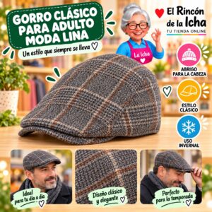 RI-ML-02282 Gorro Clásico para Adulto Moda Lina Diseño 950937