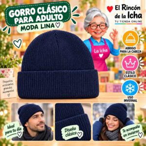 RI-ML-02285 Gorro Clásico para Adulto Moda Lina Diseño 950941