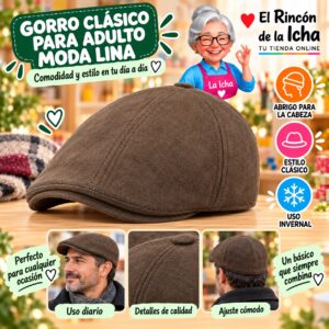 RI-ML-02288 Gorro Clásico para Adulto Moda Lina Diseño 950932